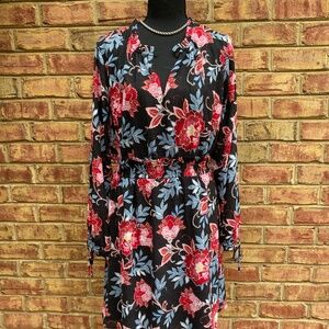 NWT LOFT Ruffled Collar Sheath Dress